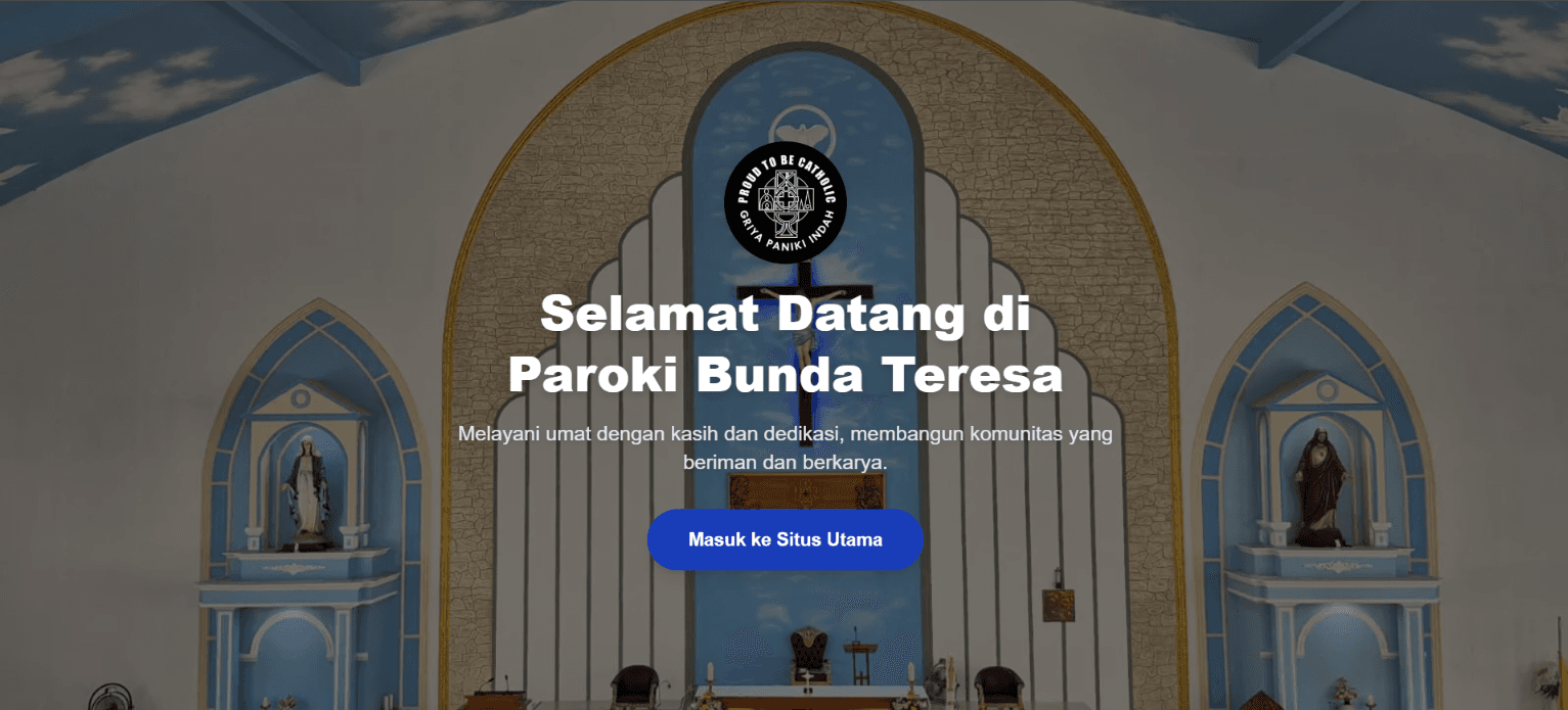 Paroki Bunda Teresa dari Calcutta — screenshot 1